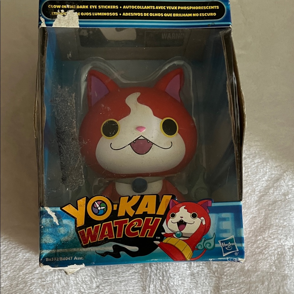 Hasbro Yo-Kai Watch Jibanyan Figure - Red, White & Yellow